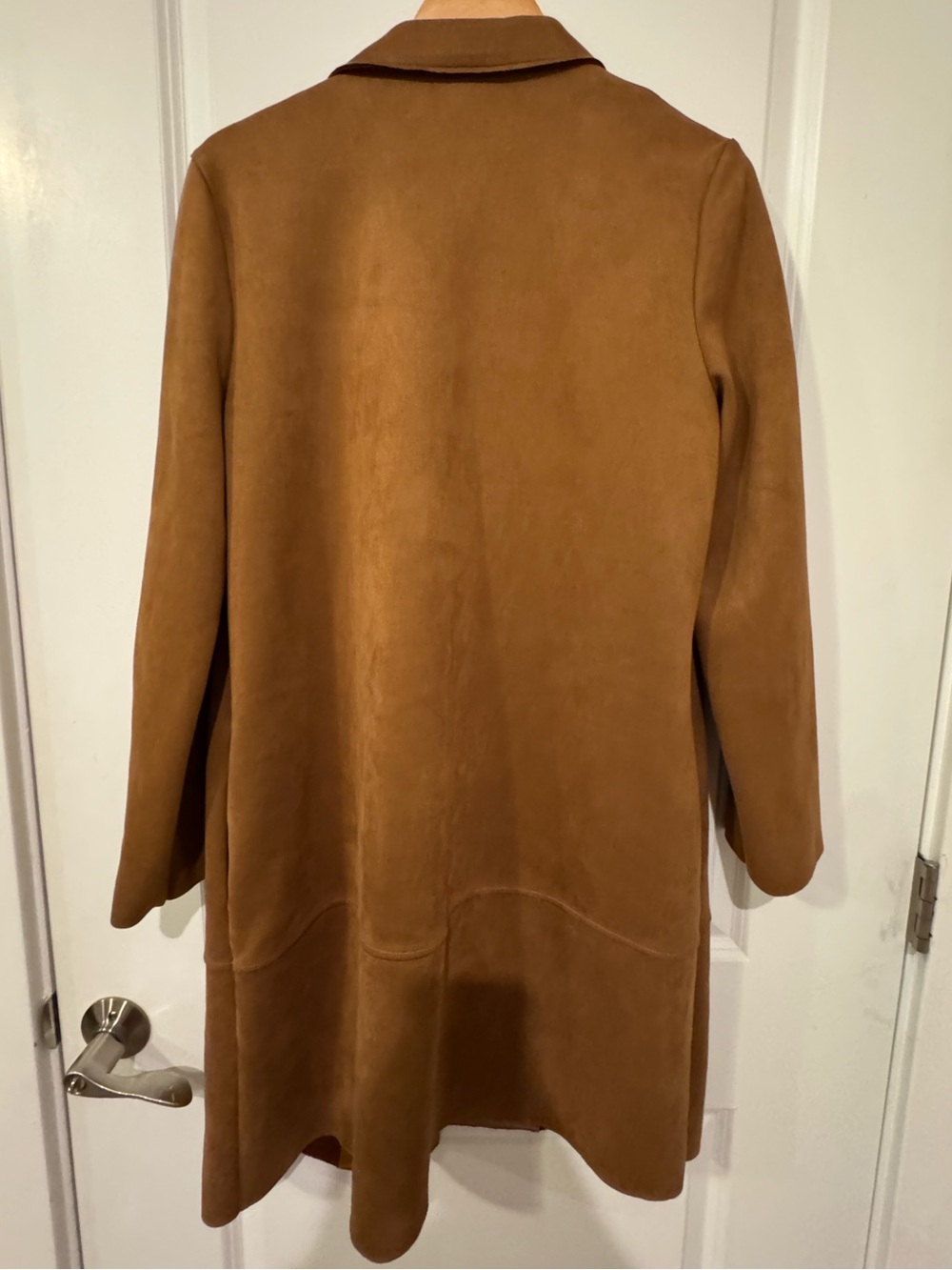 Zara Faux Suede Coat - Picture 4 of 4